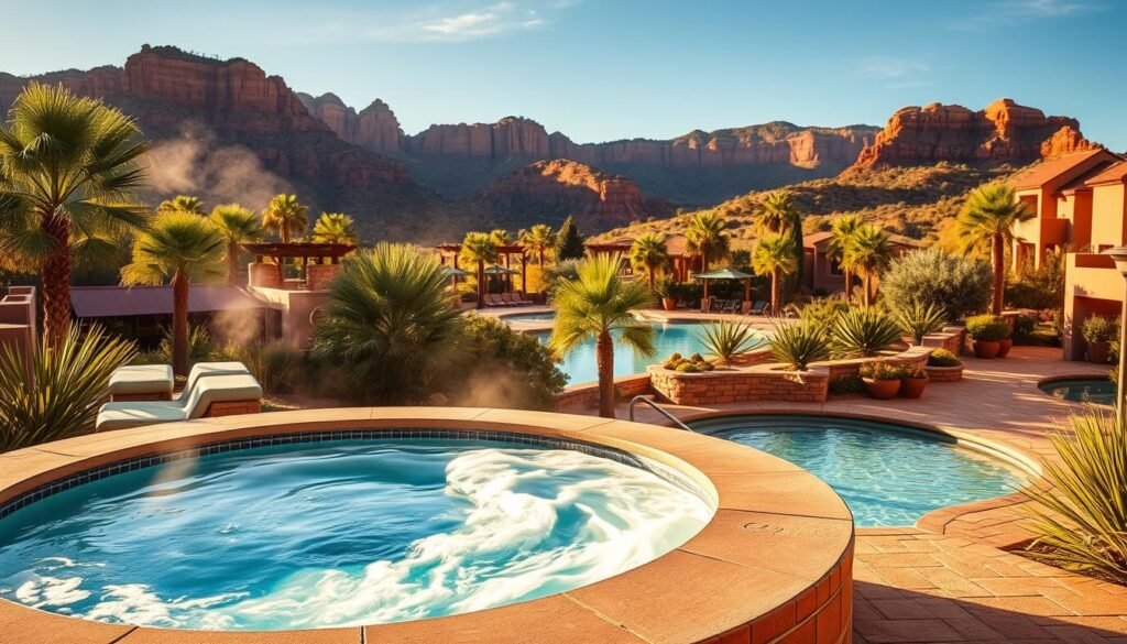 heated pool and hot tub amenities