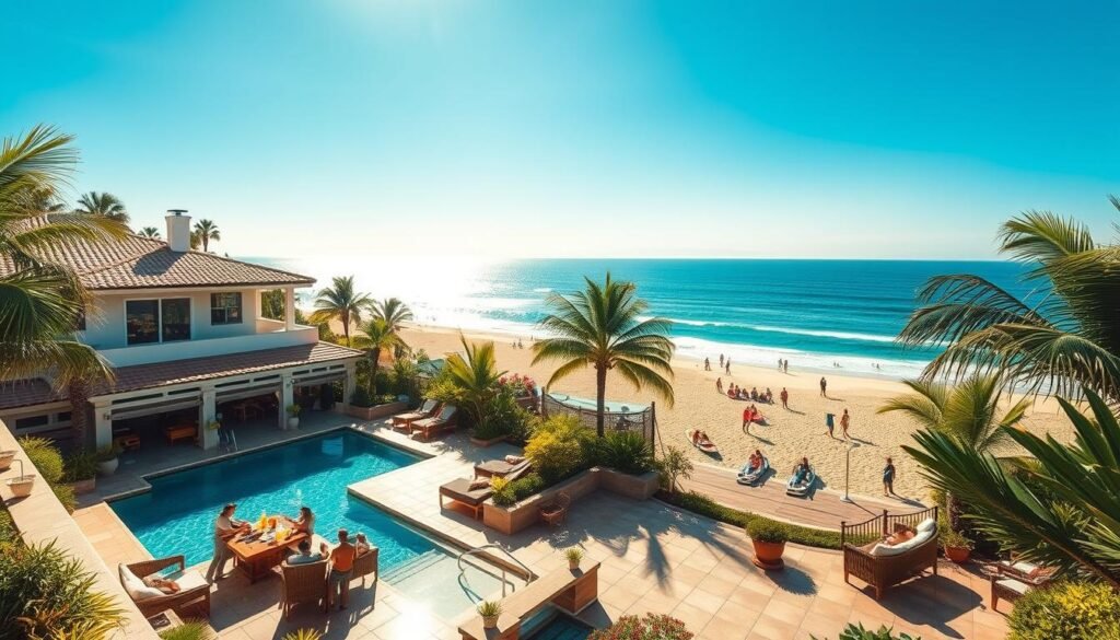 resort activities and villa comforts