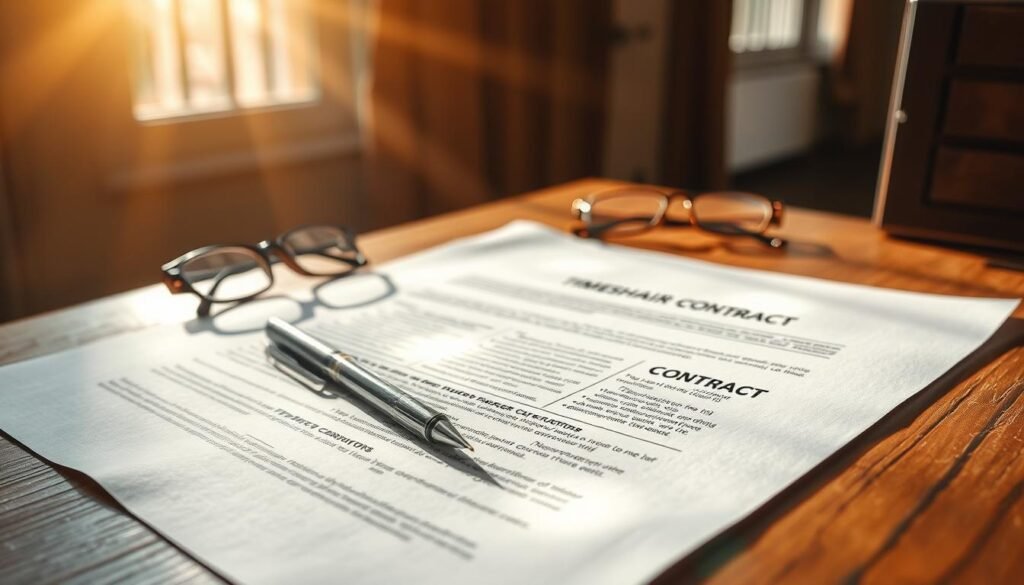 timeshare contract details